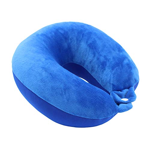 Preisvergleich Produktbild Reisekissen Kissen Nackenkissen Schwarz Nackenkissen mit Ergonomischer Stützfunktion für Reisen, Flugzeuge, Züge, Autos, Büro