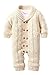 Keral Infants Baby Romper Double Breasted Christmas Knitted Sweater 12M Khaki