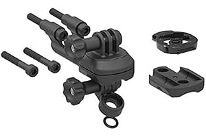 Lezyne X-Lock Duo for GPS and LED Bicycle Handlebar Mount, Black, One Size