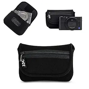 JJC Compact Camera Case Travel Case for Canon PowerShot ELPH 180 ELPH190 SX620 SX720 SX730 SX740 HS G7X Mark II G9X Mark II Panasonic ZS50 ZS70 ZS100 ZS200 TS30 Nikon Coolpix A10 A900 AW130 W100 W300