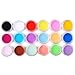 Fashion Gallery 18 Color Acrylic Powder Liquid Glitter Nail Art Tool Kit UV Stamper