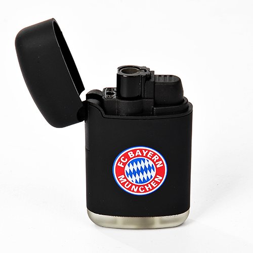 Feuerzeug Rubber Easy Torch FC Bayern München FCB schwarz - 2