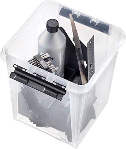 ORTHEX Smart Store Classic 13 / 6 Stück Aufbewahrungsboxen mit Clip-Verschluss im SET, inkl. Beschriftungsetiketten - 4