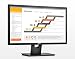 Produktbild Dell E Series E2417H LED Display 60,5 cm (23.8") Full HD Opaco Nero