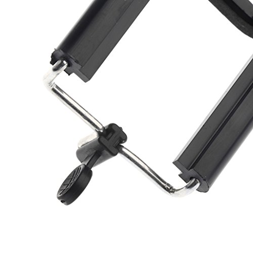 Dolity Treppiede Verticale Staffa Supporto per Smartphone Tablet Telefono Clip Clipper - Nero