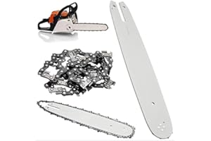 REPLOOD Lama e Barra Per Motosega da 30 cm + Catena e Seconda Catena in Omaggio