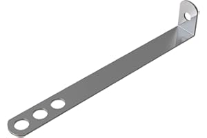 BPC Fixings Galvanised Safety End Frame Cramp 10-Piece Set, 150 mm x 38 mm Size