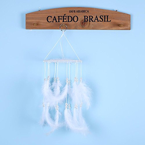 SOLEDI Dreamcatcher Traumfänger Glücksbringer aus der schönsten Geschichten in der amerikanischen indischen Mythologie Weiß - 2