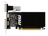 Velocidad de reloj: 1600 MHz MSI 2GB NVIDIA GeForce GT 710 DDR3 VGA/DVI/HDMI Low Profile PCI-Express Video Card Model GT 710 2GD3H LP