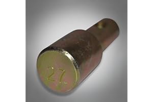 RICAMBI WEISS 27 mm Adapter Pin RICAMBI White Steering Head Repair Stand Motorcycle Front Steering Head Stand