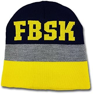 Knitted Beanie Hat Winter Hat Fenerbahce Istanbul Remote Control 1907 Blue Grey Yellow Fenerbahçe Istanbul Şapka Taki Bere/Original Licensed Product