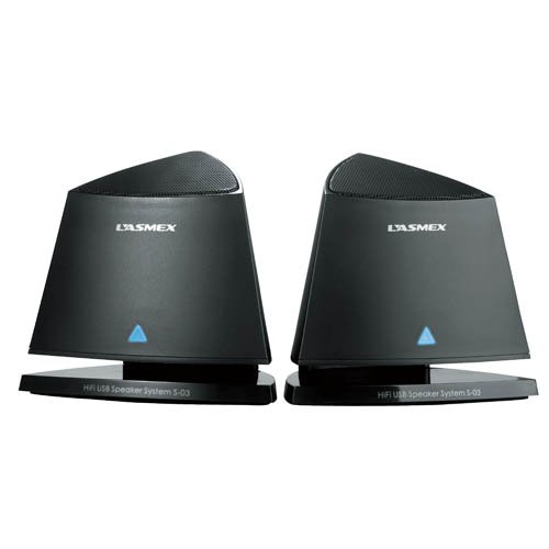 Preisvergleich Produktbild LASMEX S-03 Hifi 2.0 Speaker System