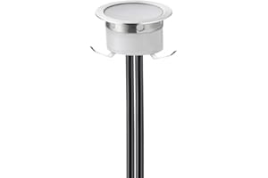 LeClubLED Mini faretto LED da incasso 1 W 12 V, luce blu DC12 V, diametro 30 mm