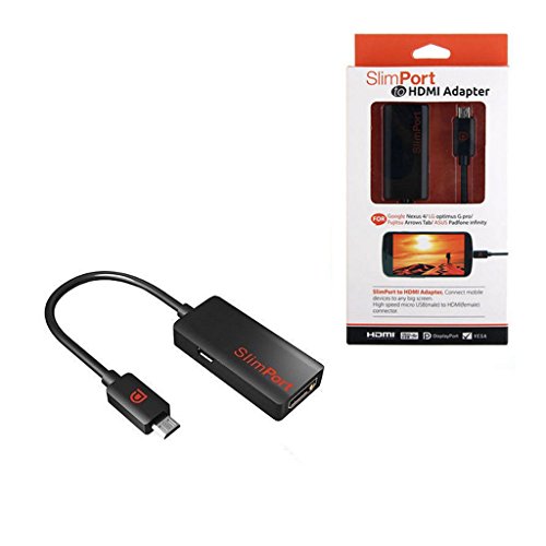 MagiDeal SlimPort Zu Hdmi Hdtv Kabel Kabeladapter Koppler für Nexus 4 7; Acer Predator 8 / Acer Iconia Tab 10 - 5
