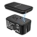 Produktbild Universal Reiseadapter mit 5000mAh Power Bank|EXTSUD Reisestecker mit 2 USB Ports Ladegerät|Sicherheit AC Steckdose für Weltweit Reisen in UK,EU,AU,Asien Über 170 Ländern|MEHRWEG