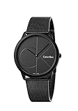 Calvin Klein Herren Analog Quarz Uhr mit Edelstahl Armband K3M514B1