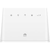 HUAWEI B311-221- Router 4G Wireless LTE 150 MBps, WiFi Mobile, con 1 Porta GE LAN/WAN, WiFi da 300 MBps di Velocità, Bianco, 