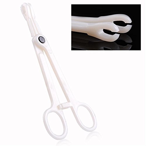 asentechuk® Portable steril Body Bauch Ohr Nase Piercing Öffnung Zange Klemme Nadel Tattoo Werkzeug - 3