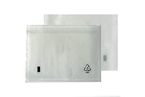 Triplast 200 x A6 Plain Document Enclosed Wallet (158 x 110 mm) | Peel & Seal Clear Plastic Envelopes/Sleeves/Pockets/Wallets | Attach Invoices, Packing Lists & Delivery Notes to Parcels