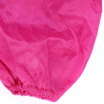 Mal Schürze Kinder Mit Taschen – Abwaschbar Wasserabweisend, Farbe Rot, Von Boxance – Sauber, Klettverschluss, Universal Größe, Bastel Werken Koch Kochen Back Backen Basteln Malen Schutz Kittel (Rot) - 3