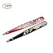 Produktbild Sbarden Pinzette Augenbrauen Zupfen, 2 Pcs Profi Blumenmuster Augenbrauenpinzetten Set Pinzette Zum Augenbrauen Zupfen und Splitter Eyebrow Tweezers Entfernen aus Edelstahl Zufällige Farben