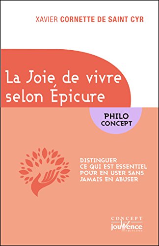couverture de : La joie de vivre selon &Eacute;picure