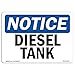 Produktbild KEAPSIGN Sicherheitsschild Dekoration - Hinweis Dieseltank, für Baubereich, Garage, Außenbereich, Labor, Badezimmer, Bar, Dekoration, 20 cm x 30 cm