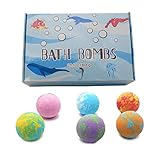 JUGUETES SORPRENDENTES EN EL INTERIOR: Cada una de nuestras bombas de baño para niños tiene un juguete sorpresa en su interior, observe qué juguetes entran en su interior después de hacer efervescencia. Nuestras bombas de baño de burbujas Sorpresa son un regalo dentro de un regalo: cuando la bomba de baño se apaga, tienen un juguete divertido para recordar lo que seguramente será uno de sus regalos favoritos.