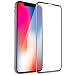 Produktbild Panzerglas Schutzfolie für iPhone X iPhone 10 Full Screen,DOSMUNG Panzerglasfolie für iPhone X 10-3D Vollständige Abdeckung,Schutz vor Öl,Wasser und Kratzer-Displayschutzfolie für iPhone X/10(Schwarz)