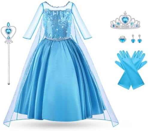 Avis d'Expert & Test Approfondi : Vicloon Elsa Prinsessa prinsessa Elsa-klännin (Sélection)