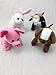 Produktbild Lot Of 12 Assorted Plush Stuffed Farm Animals
