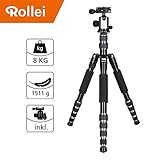 ✅Bestens ausgestattet für dein nächstes Städte Panorama - Unser Fotostativ bietet mit der Panoramafunktion, leichtgängigen Drehverschlüßen, Monopod-Funktion und Macro-Funktion einen universal Begleiter der dich nicht im Stich lässt.