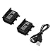Produktbild Jiobapiongxin 2 STÜCKE 2400 mAh Wiederaufladbare Backup-Batterie USB-Kabel Für Xbox ONE Controller