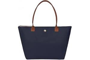 GM LIKKIE Schultertasche für Damen, Nylon-Handtasche mit Tragegriff oben, faltbare Wochenend-Hobo-Handtasche