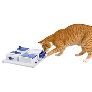 Juego interactivo Cat Activity Poker Box 31 x 31 cm Trixie para gatos.