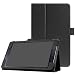 Produktbild Ipad/Tablette Schutzhülle, Für Samsung Galaxy Tab A 8.0 SM-T350 T355 Intelligentes Ledertasche Schlanker Halterung Ständer Hüllen Schlaf/Wake Abdeckung (schwarz)