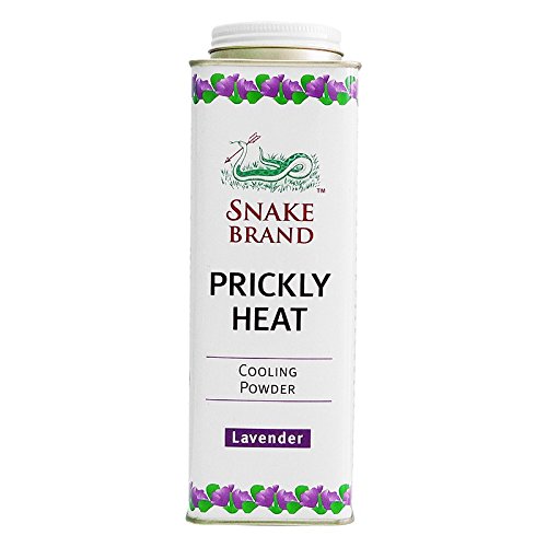 Snake Brand - polvo refrigerante Prickly Heat para la sudamina., 300 Grams, 1