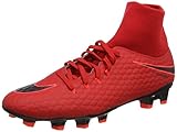  Nike Hypervenom Phelon 3 DF FG, Zapatillas de Fútbol para Hombre, Rojo (Rouge Université/Cramoisi Brillant/Noir), 42.5 EU