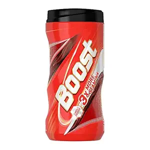 Boost Chocolate Energy & Sports Nutrition Drink 500 g Pet Jar, For 3X stamina - Builds bone & muscle strength