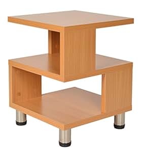 ts-ideen Standregal Beistelltisch Aufbewahrung Holz Farbe Buchenholz