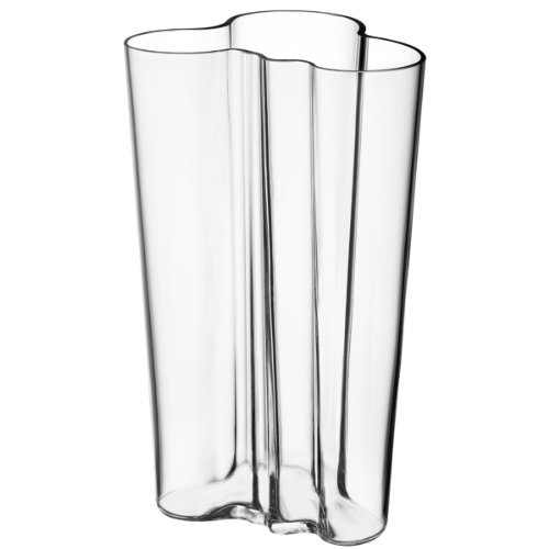 Iittala 004196 Aalto Finlandia Vase, klar, 201 mm