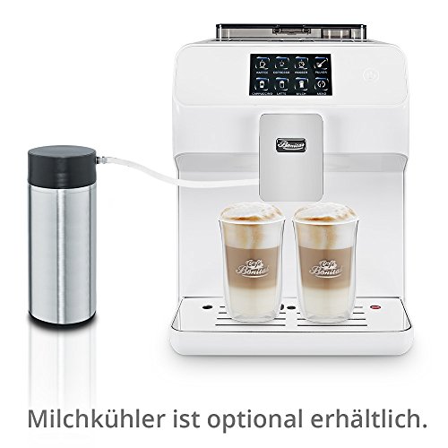 Kaffeevollautomat ONE-TOUCH✔ Café Bonitas✔ King-Star White✔ Touchscreen✔ Dualboiler✔ 19 Bar✔ Milchschaum-System✔ Vorbrühsystem✔ Latte Macchiato✔ Kaffee✔ Espresso✔ Cappuccino✔ heißes Wasser✔ Milchschaum✔ Kaffeeautomat✔ Kaffeemaschine✔ - 2