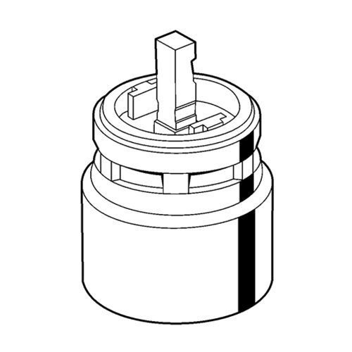 Kludi Kartusche für Einhandmischer, Durchmesser 46 mm, 7520100-00 - 2