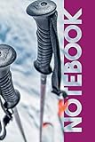  Notebook: Off Piste Convenient Composition Book for Ski Mountaineering and downhill skiing fans