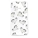 Produktbild Huawei Honor 5C Hülle,Huawei Honor 5C Schutzhülle, Edaroo Cartoon Weiß Pferd Muster Weich Backcover Schutzhülle Durchsichtig Flexibel Klar Transparent Gel Silikon Tpu Hülle Superdünn Stoßfest Tasche Etui Bumper für Huawei Honor 5C
