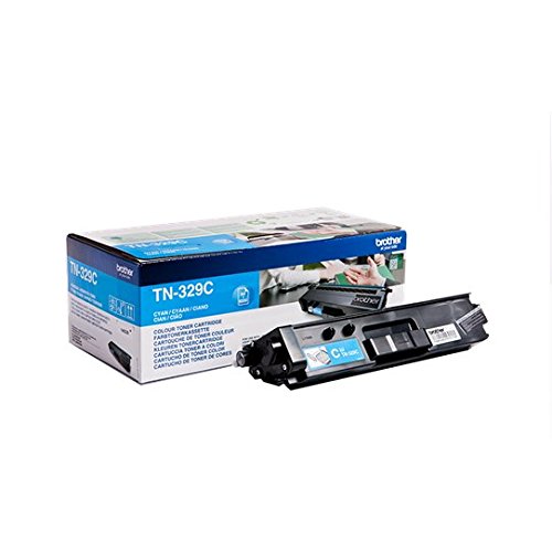 Brother Original Super-Jumbo-Tonerkassette TN-329C cyan (für Brother HL-L8350CDW, DCP-L8450CDW, MFC-L8850CDW)