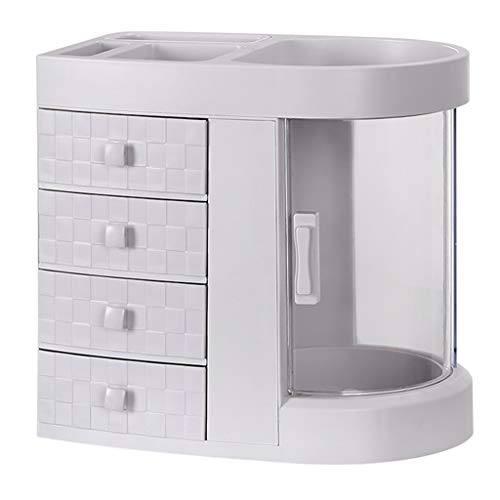 Preisvergleich Produktbild Kosmetische Aufbewahrungsbox Schublade Staubdicht Einfache Desktop Makeup Home Hautpflegeprodukte Rack 27,4 * 29,5 * 19,3 cm
