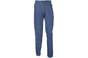 SIRY WORK Pantalone Uomo Sea Barrier Art. Isola con Tasconi ed Elastico in Vita, Tessuto Tela Cotone