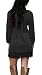 Summer Mae Women's Long Sleeve A-line Lace Stitching Trim Casual Dress