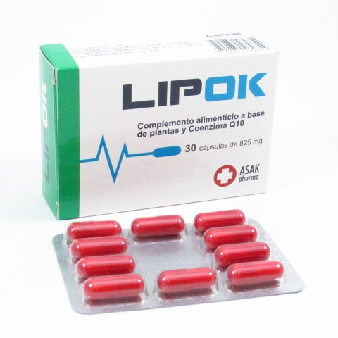 LIPOK 30 CAP COENZIMA Q10